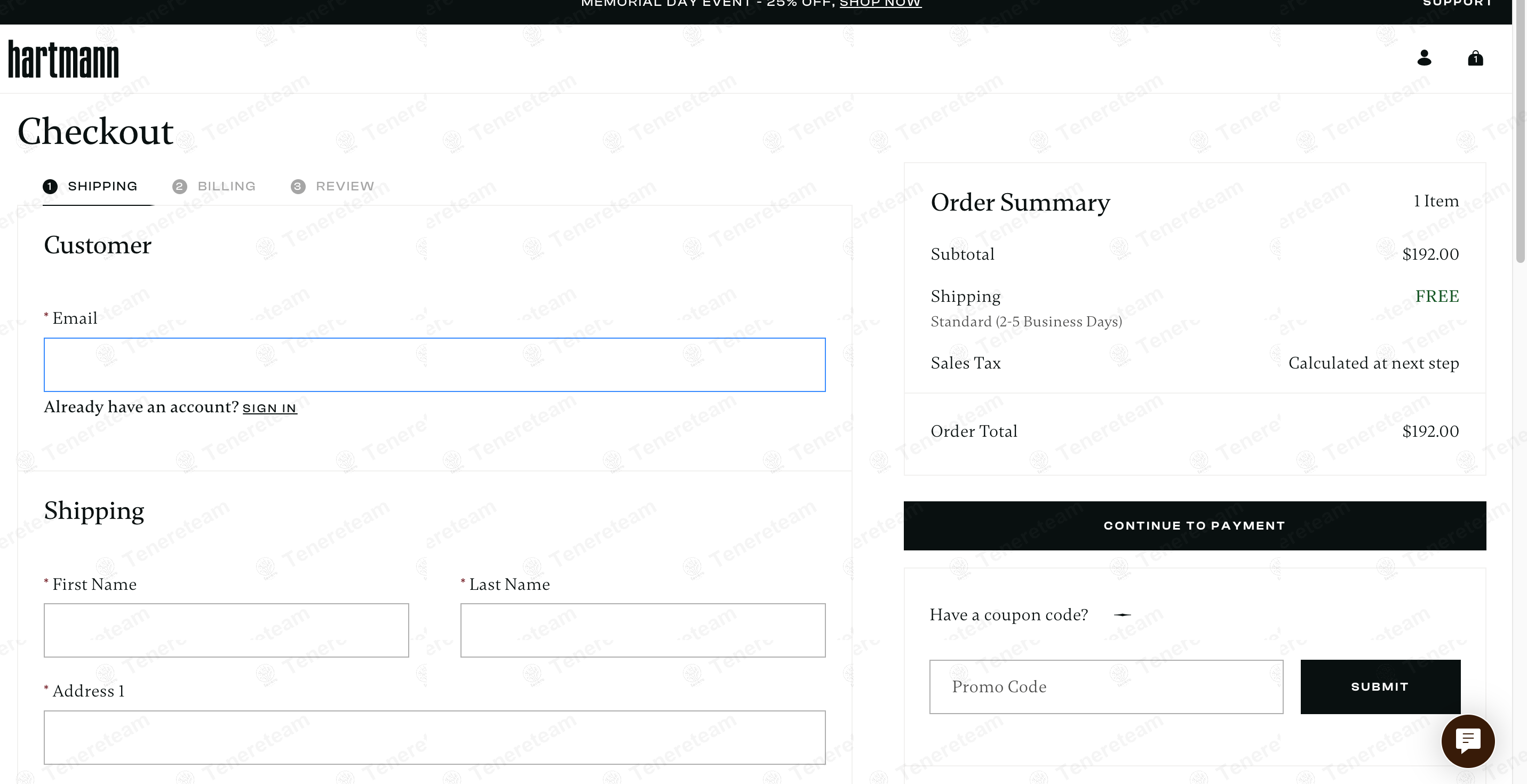 Hartmann apply coupon code