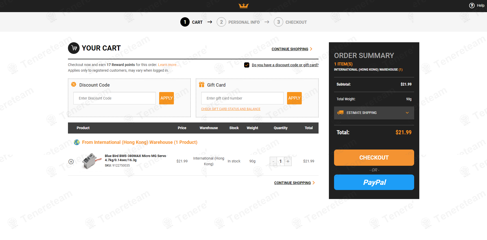 Hobbyking.com apply coupon code
