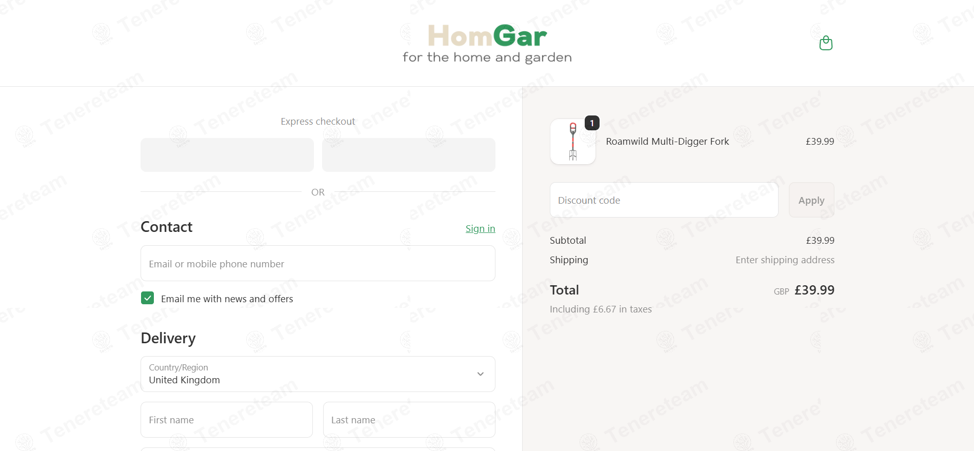 Homgar apply coupon code