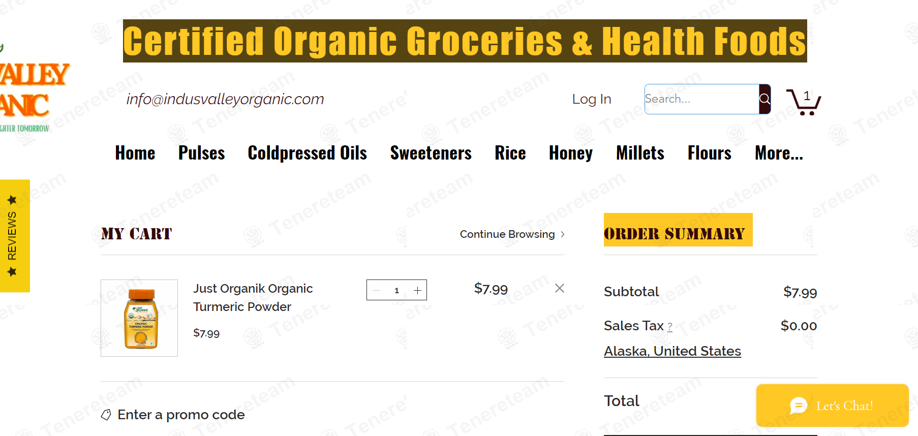 Indus Valley Organic apply coupon code
