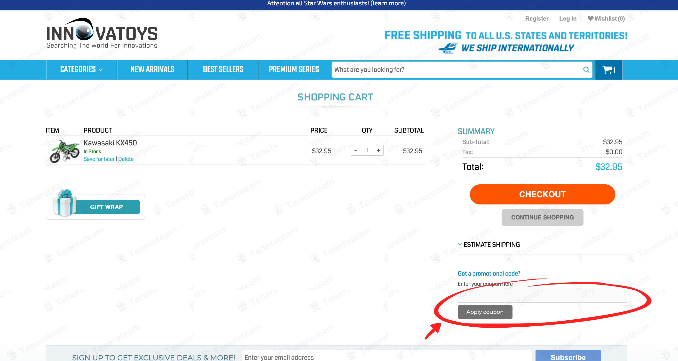 Innovatoys apply coupon code