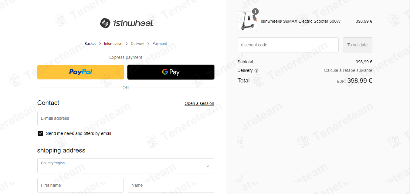 isinwheel FR apply coupon code