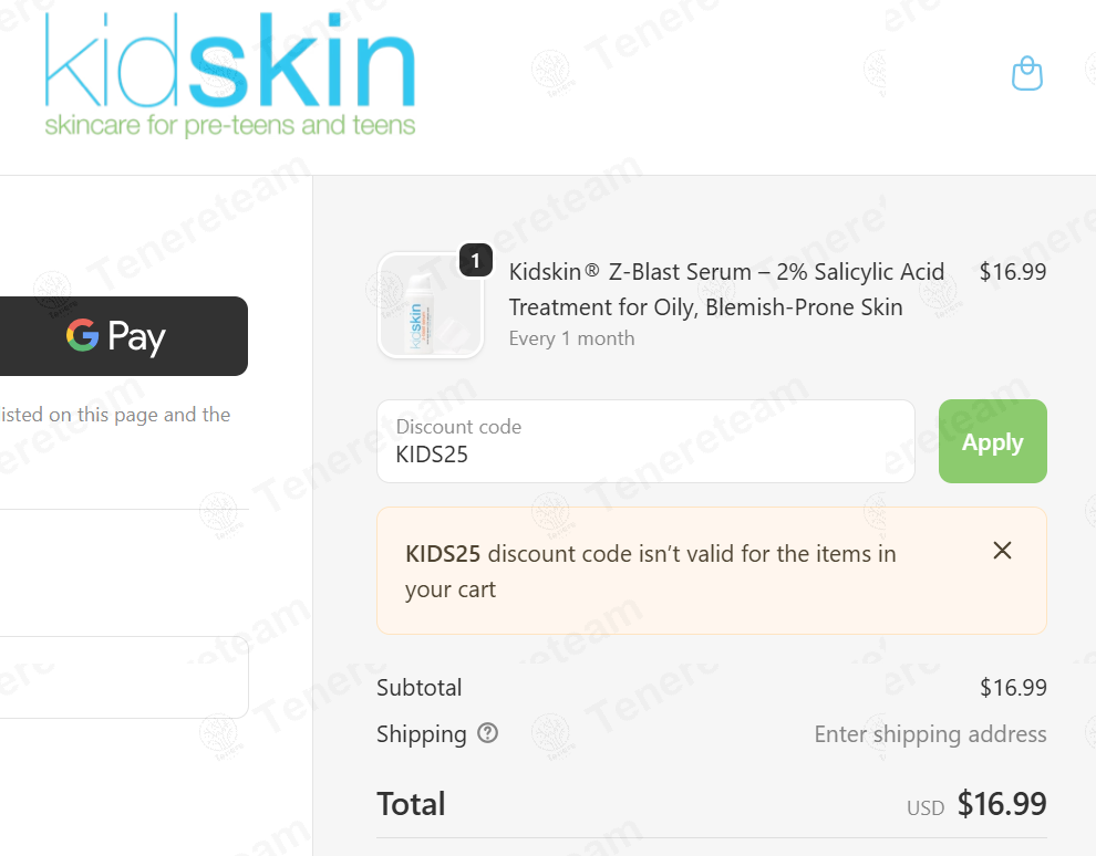 Kidskin apply coupon code