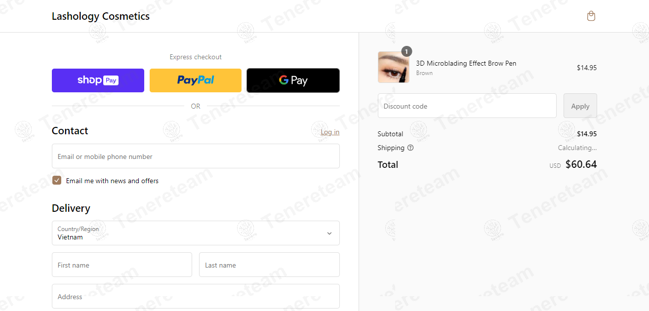 Lashology Cosmetics apply coupon code