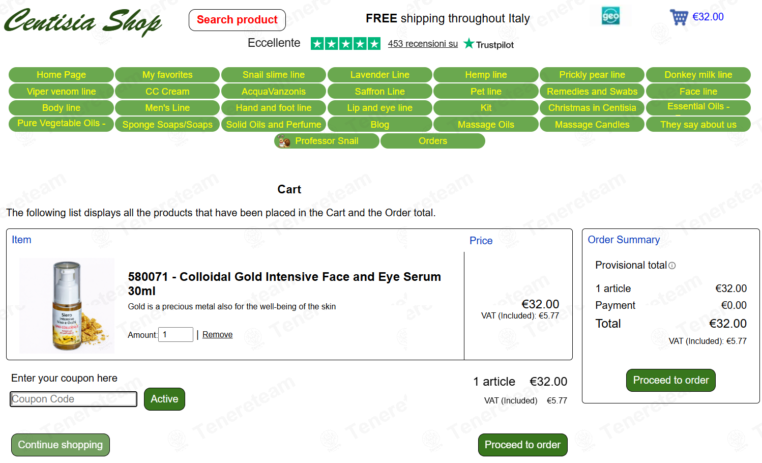 Le Coccole Centisia IT apply coupon code