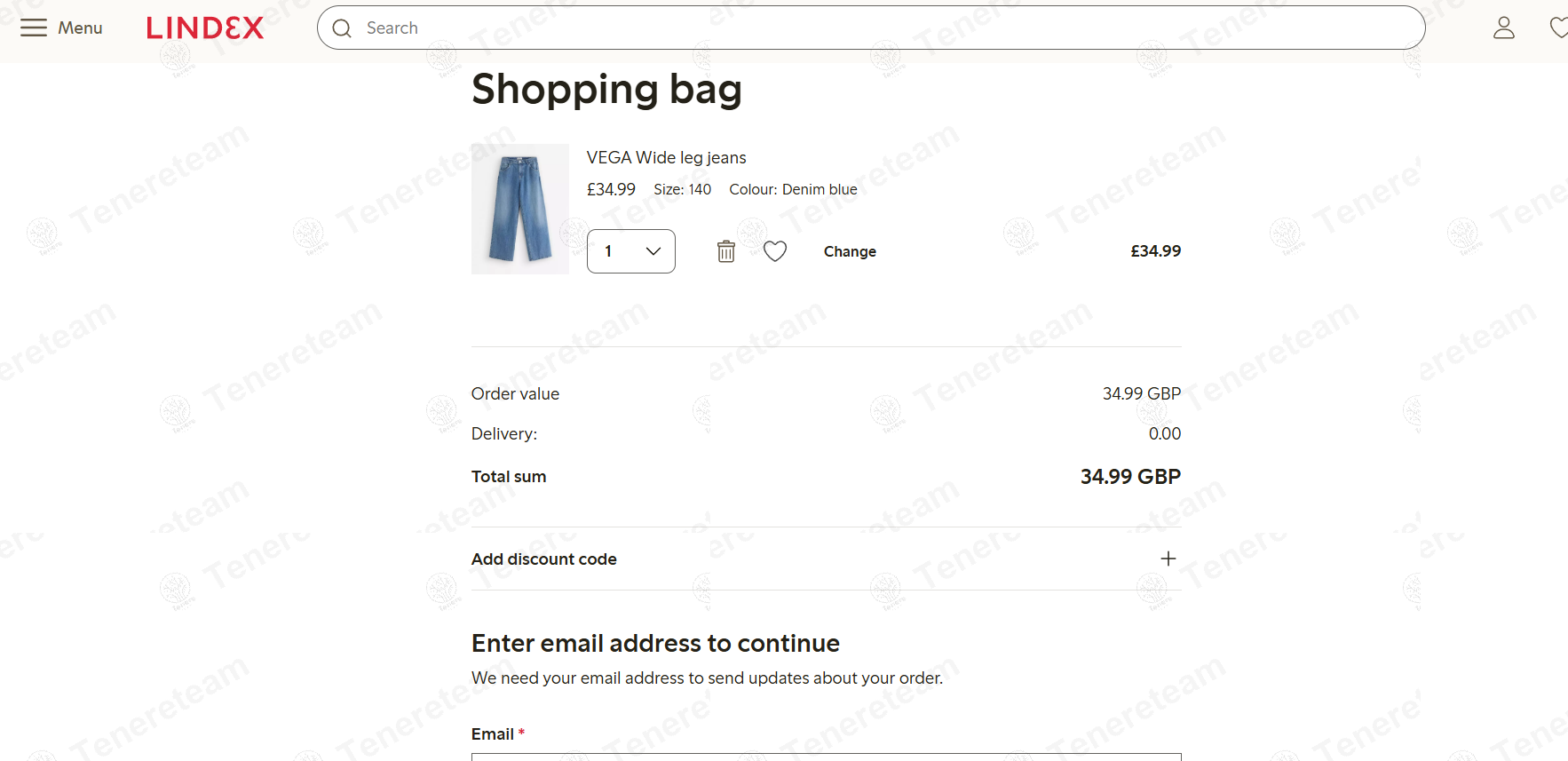 Lindex apply coupon code