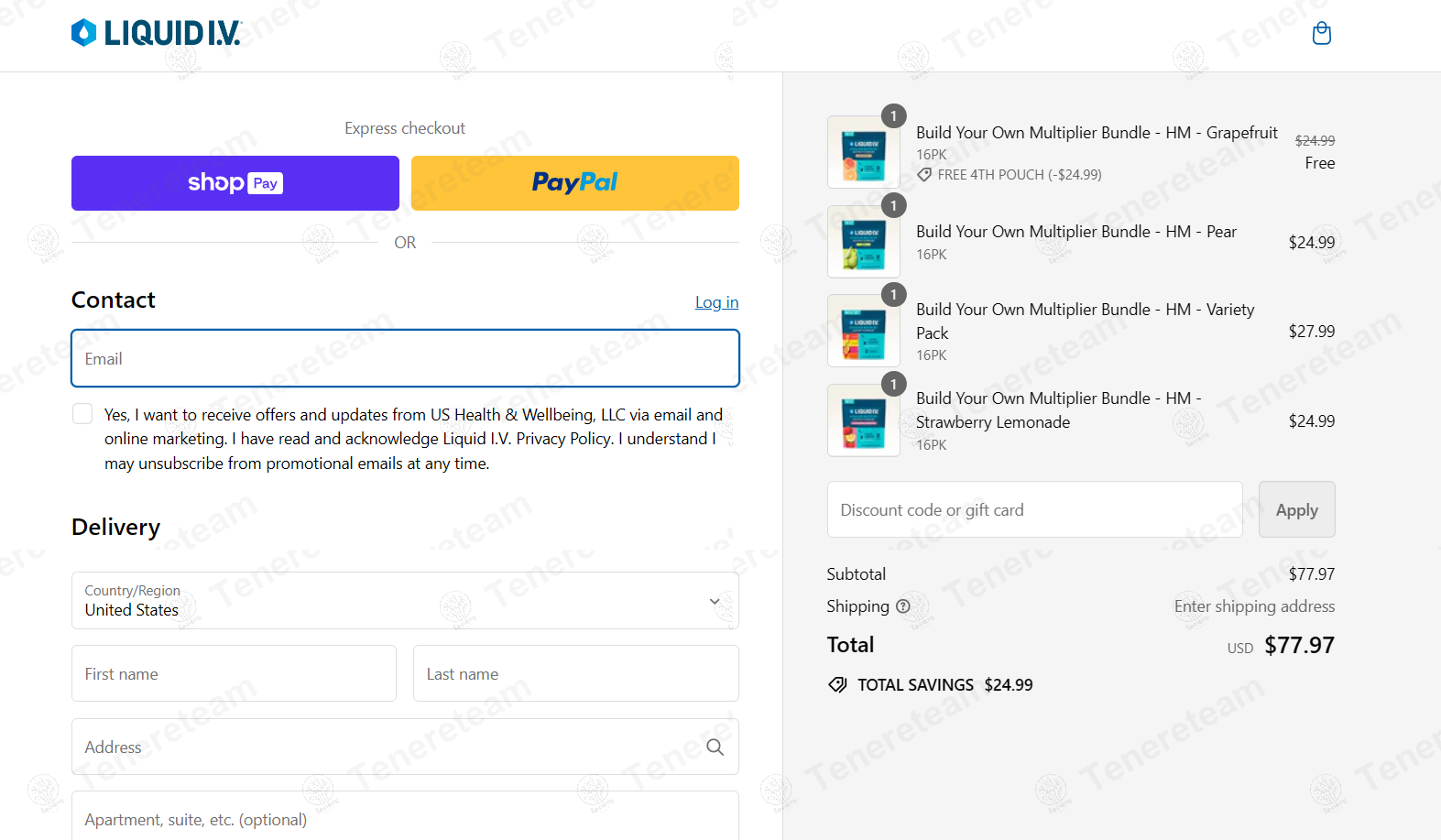 Liquid IV apply coupon code