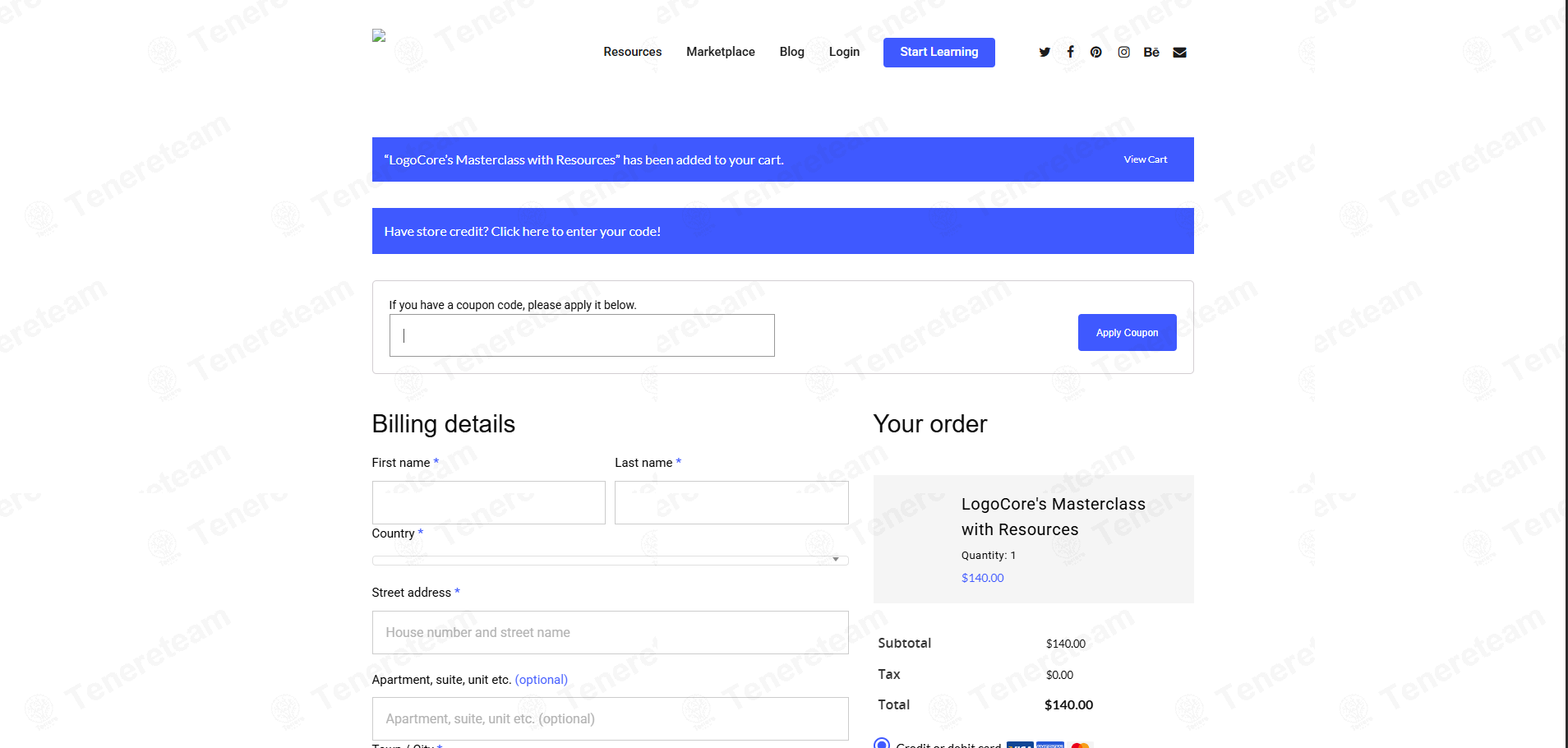 LogoCore apply coupon code