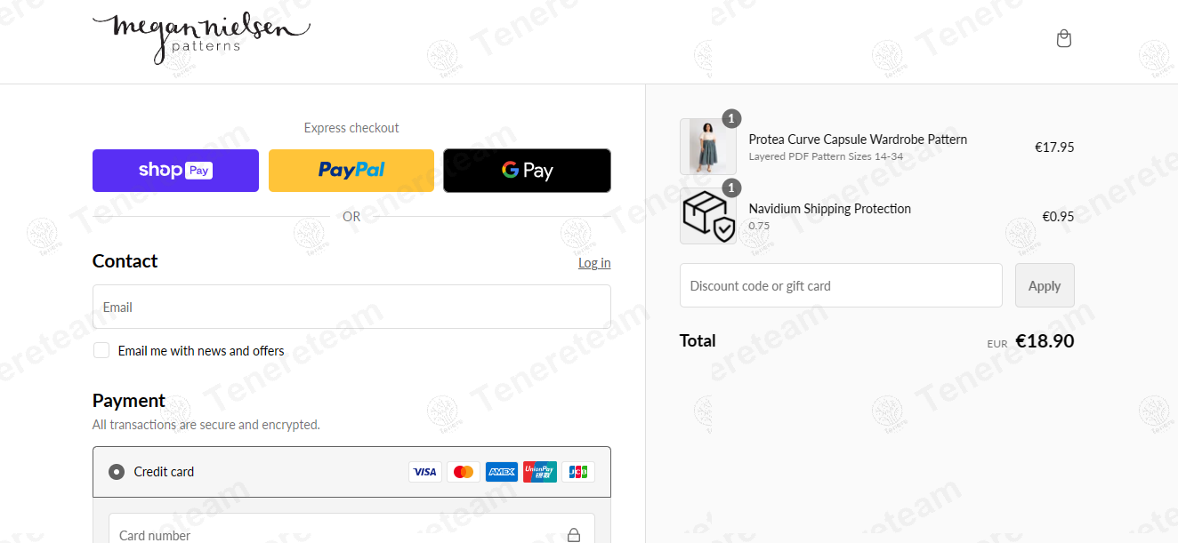 Megannielsen.com apply coupon code