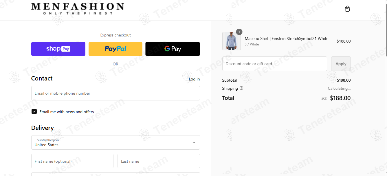 Men Fashion apply coupon code