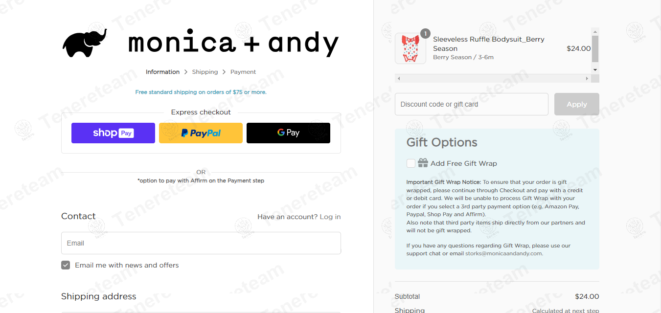 Monica And Andy apply coupon code