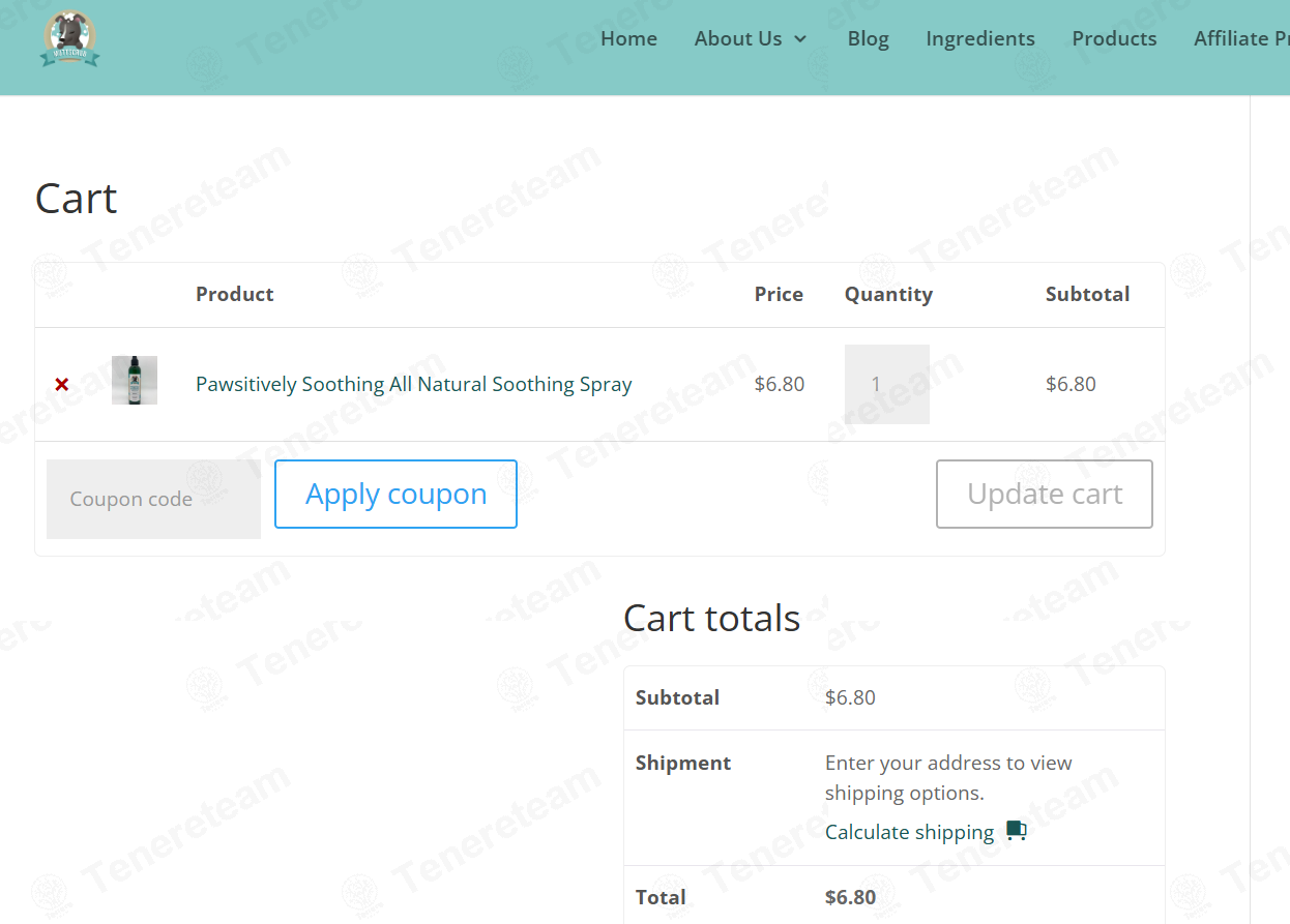 Mutt Scrub Products apply coupon code