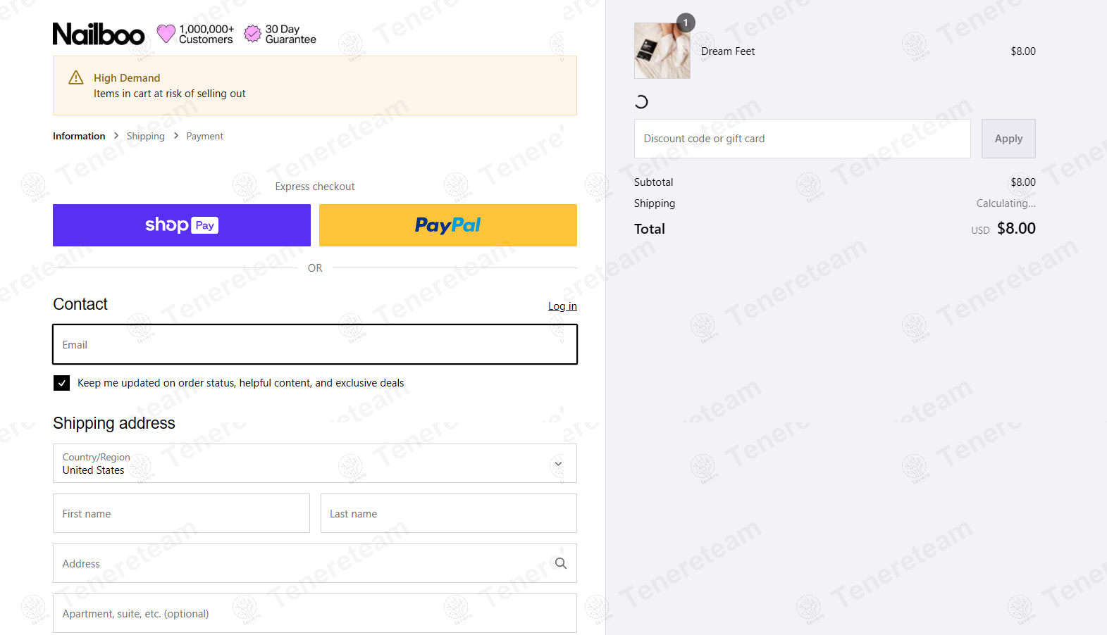 Nailboo apply coupon code