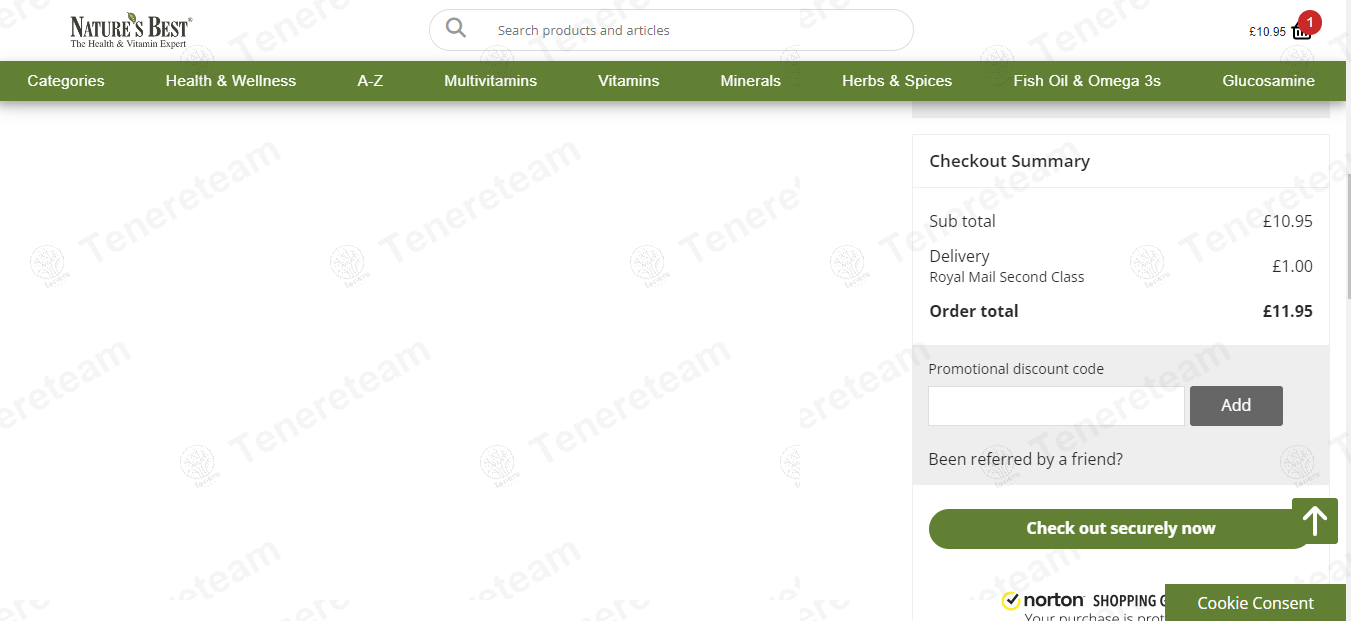 Naturesbest.co.uk apply coupon code