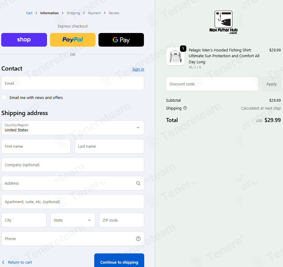 Nex Fisher Hub apply coupon code