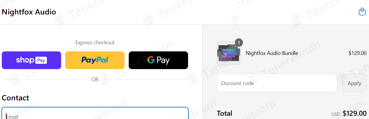Nightfox Audio apply coupon code