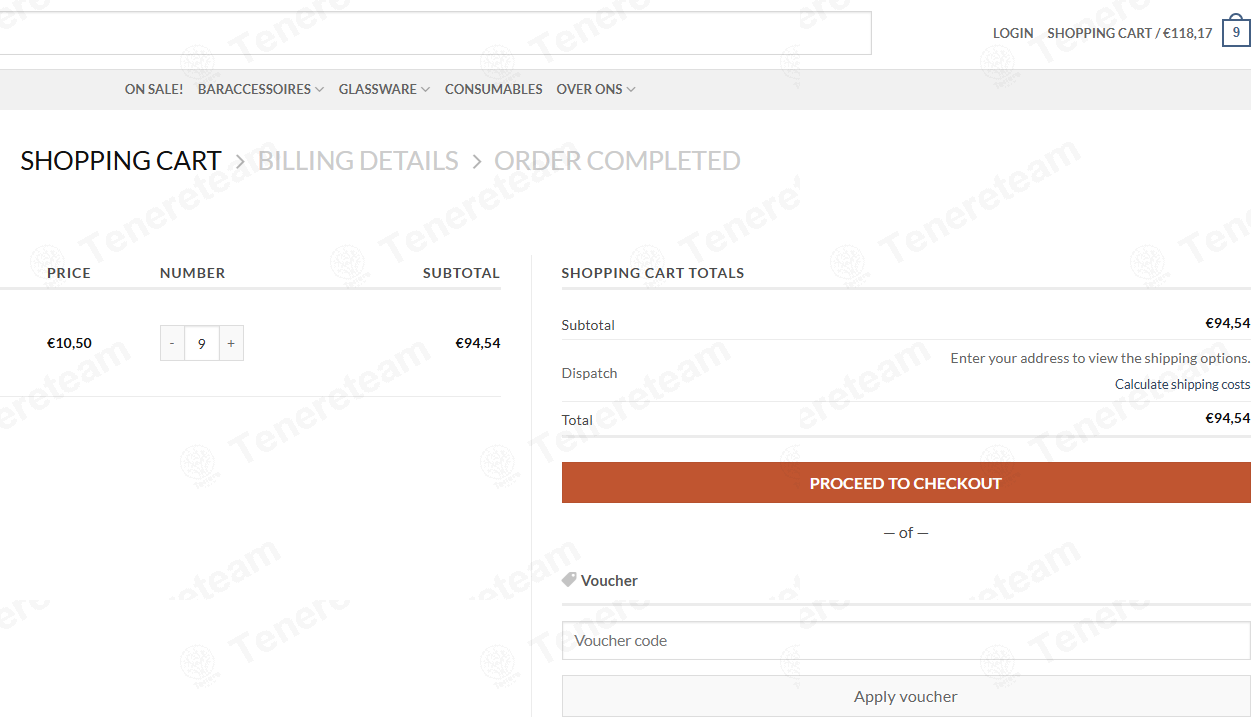Nordic Bar NL apply coupon code