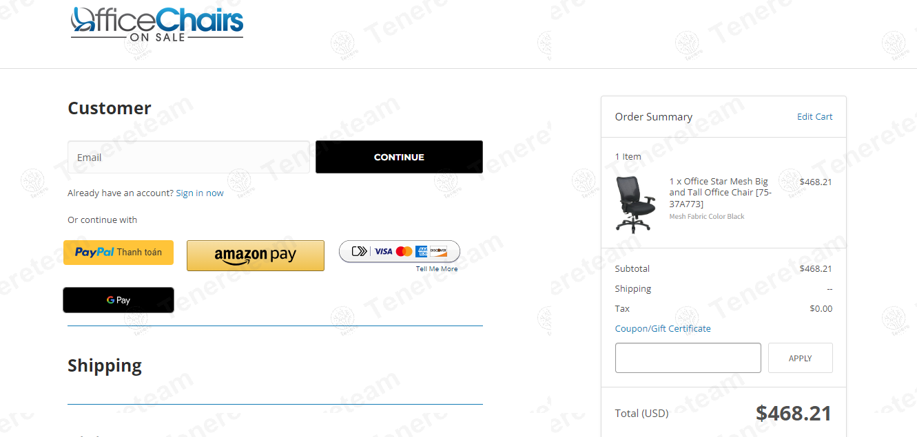 Officechairsonsale.com apply coupon code