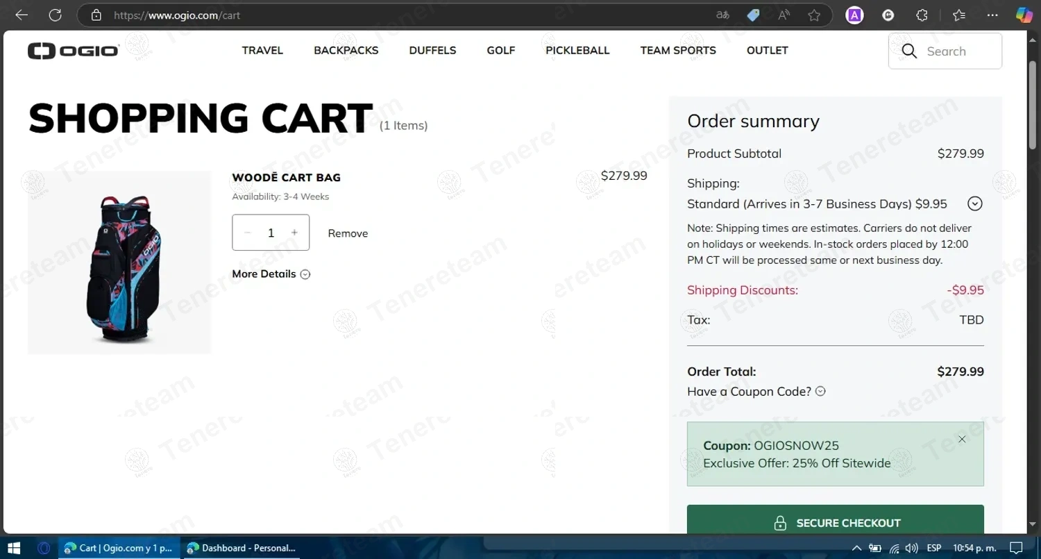 OGIO apply coupon code