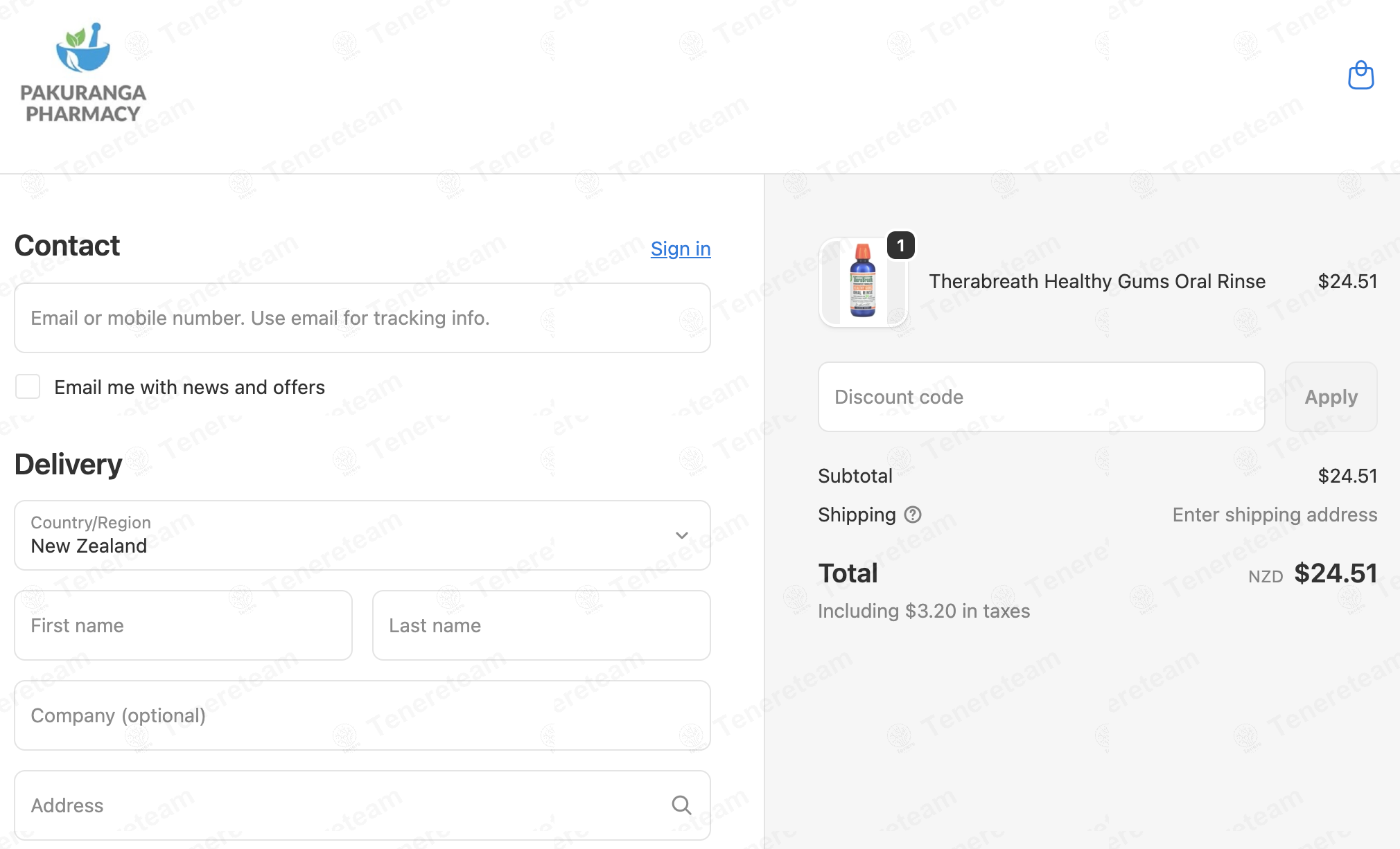 Pakuranga Pharmacy apply coupon code