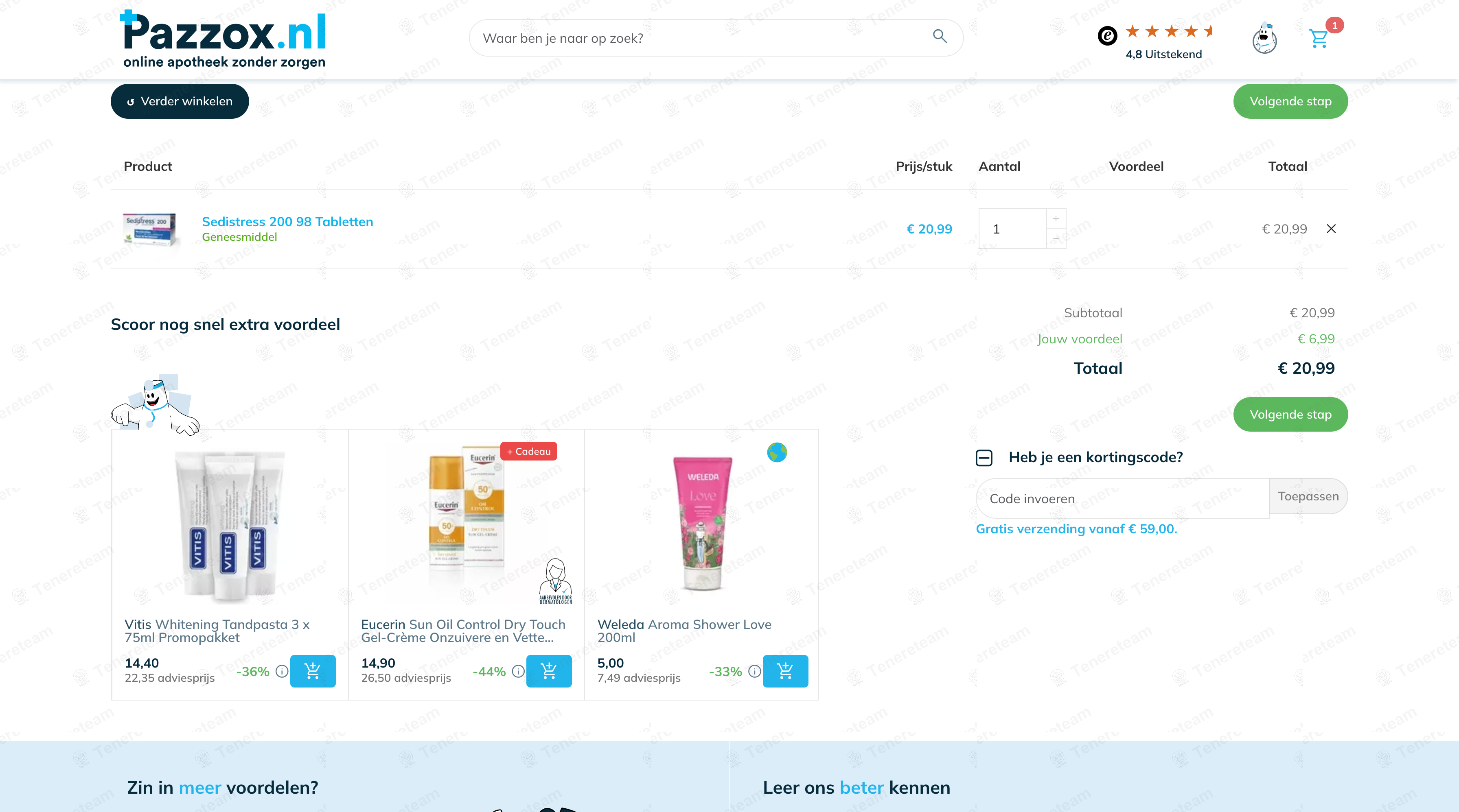 Pazzox NL apply coupon code