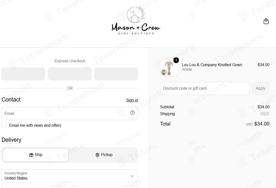 Petite Maison Kids Co apply coupon code