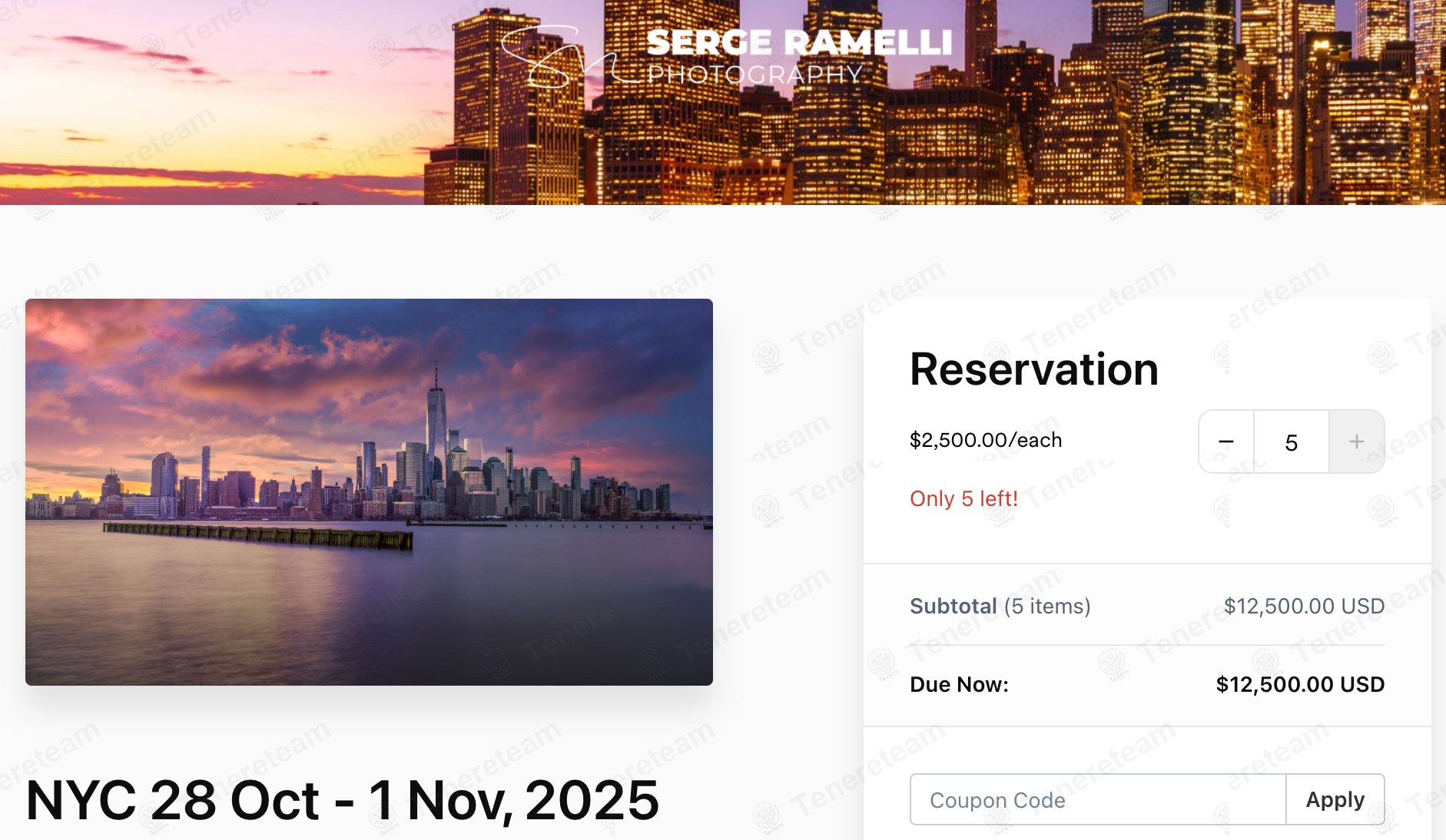 PhotoSerge apply coupon code