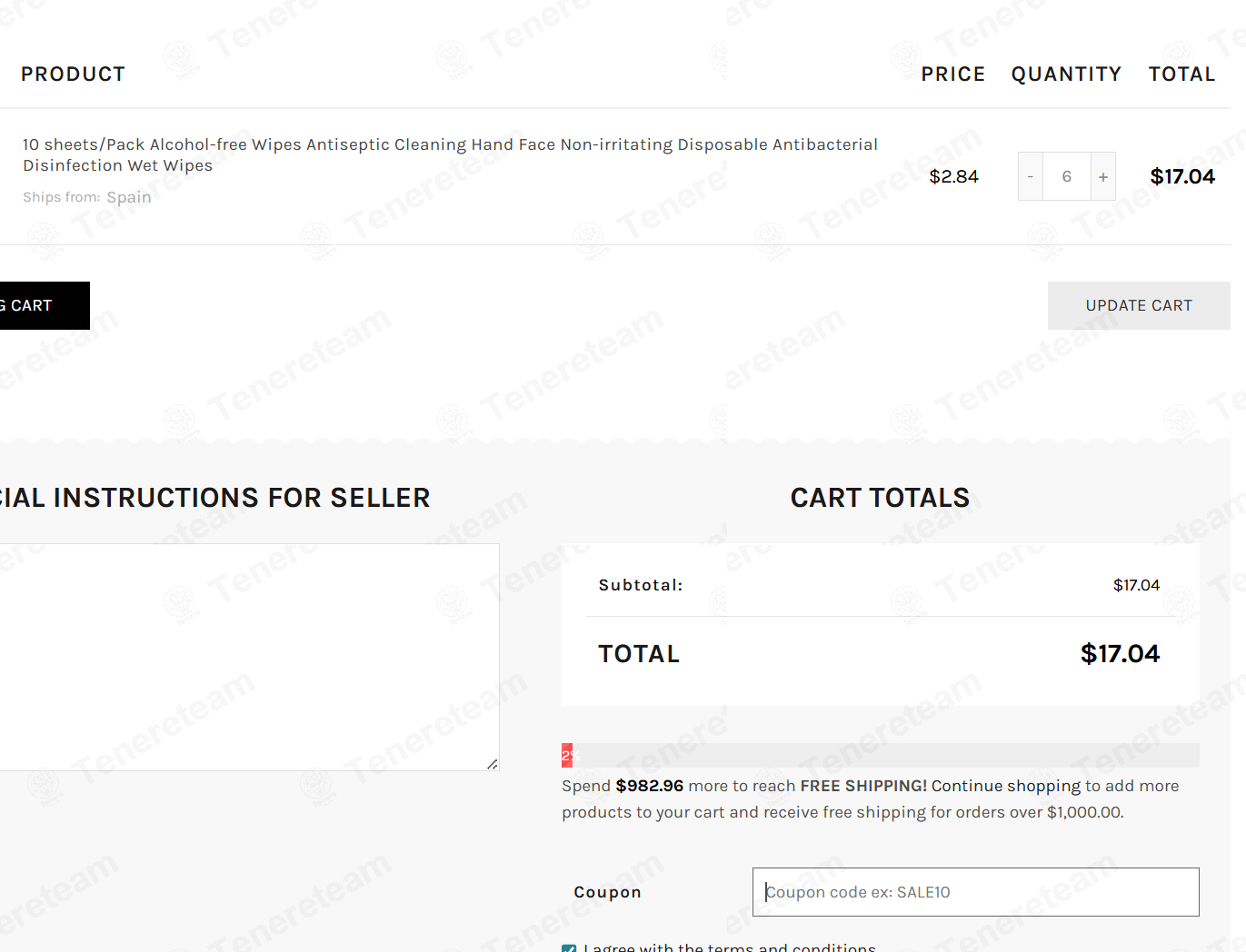 Product Demands apply coupon code