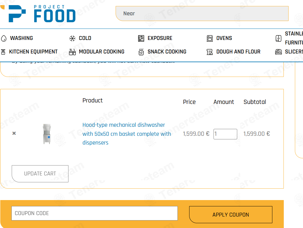 Project Food IT apply coupon code