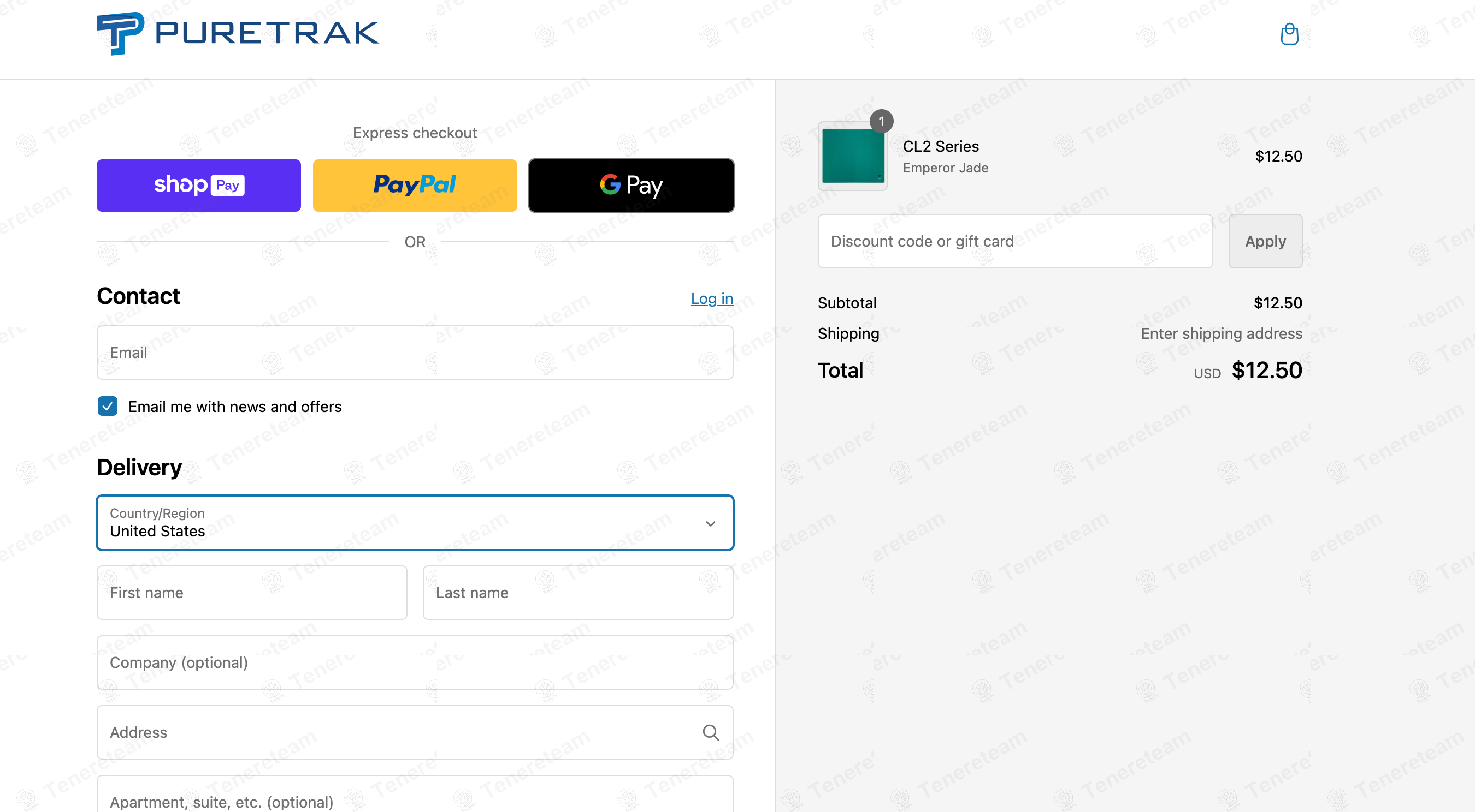 Puretrak.com apply coupon code