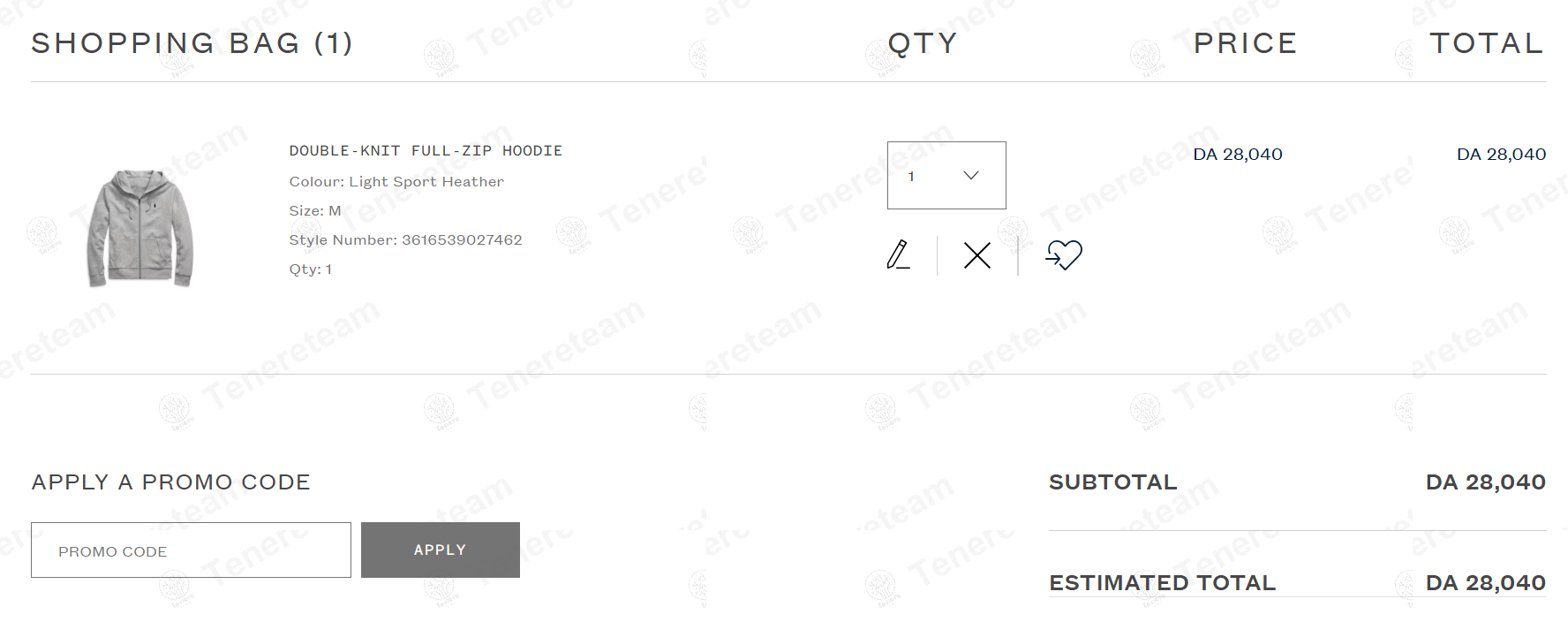 Ralph Lauren EU apply coupon code