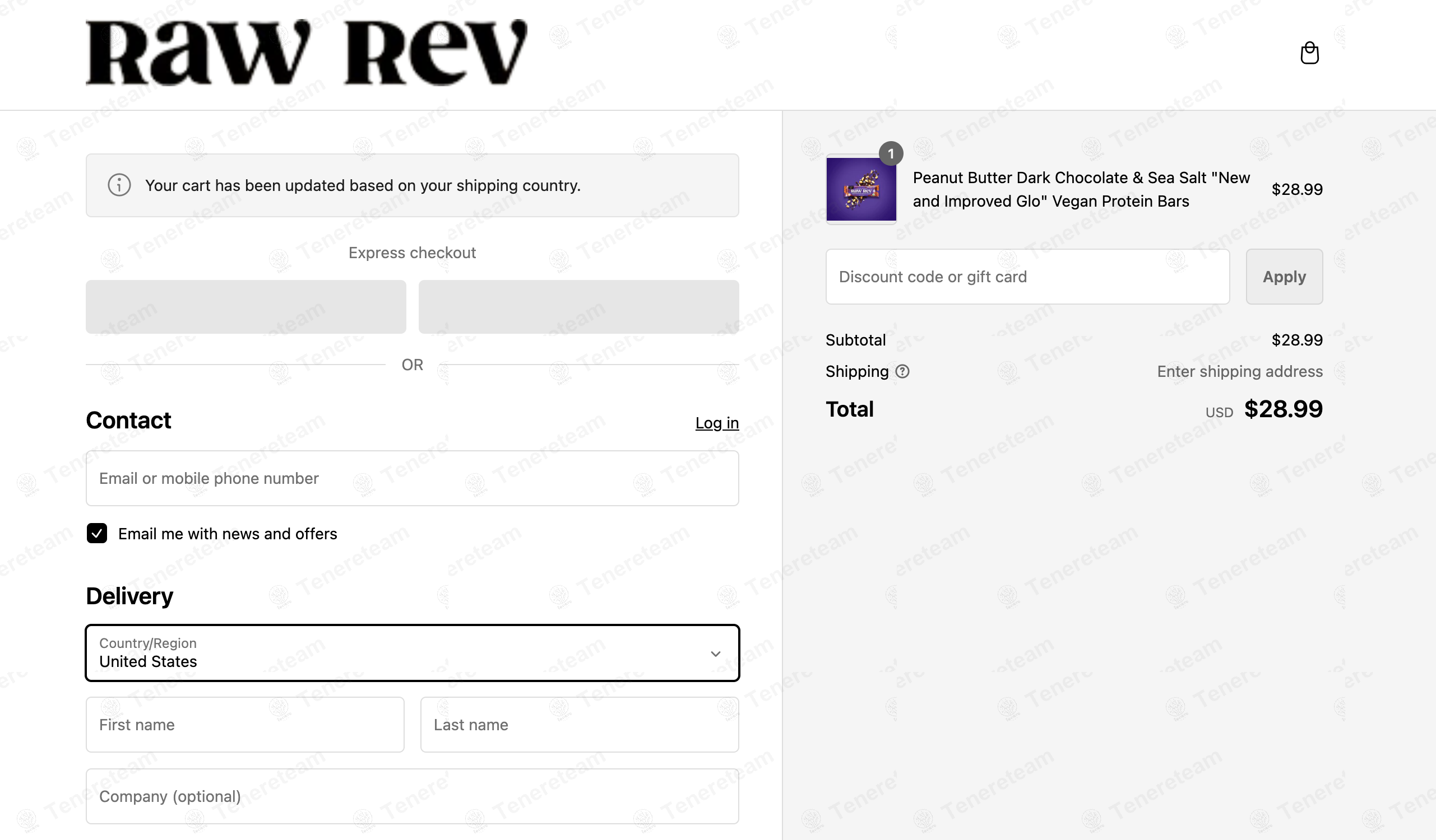 Raw Rev apply coupon code