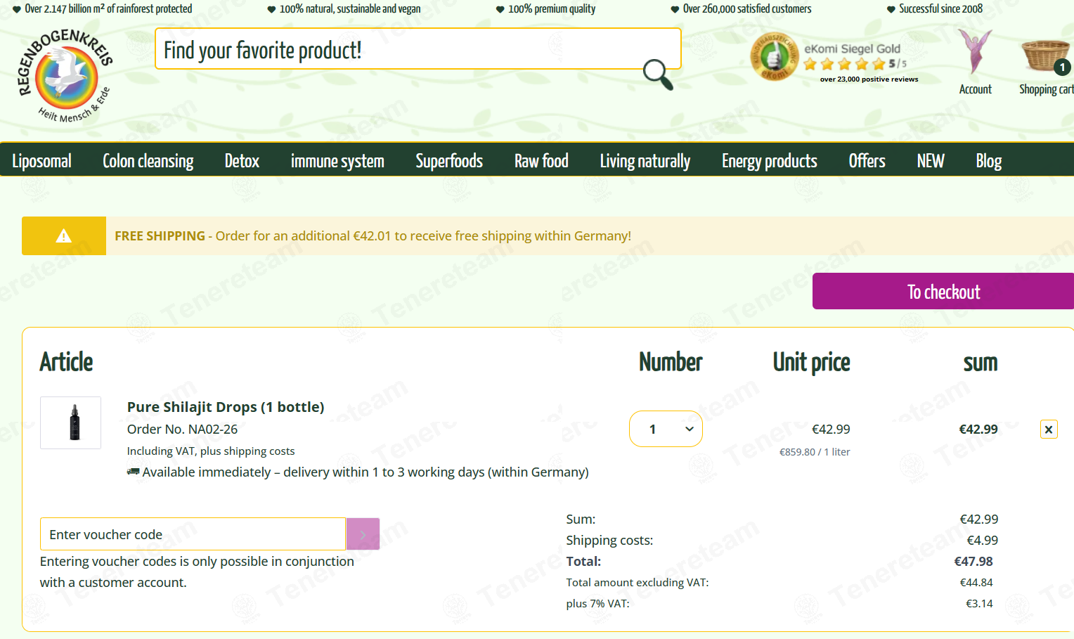 Regenbogen Kreis DE apply coupon code