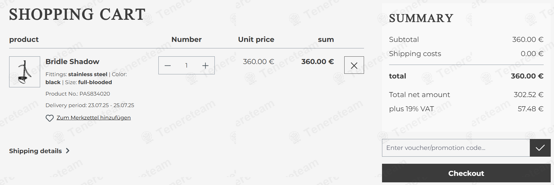 Reitsport Dohm DE apply coupon code