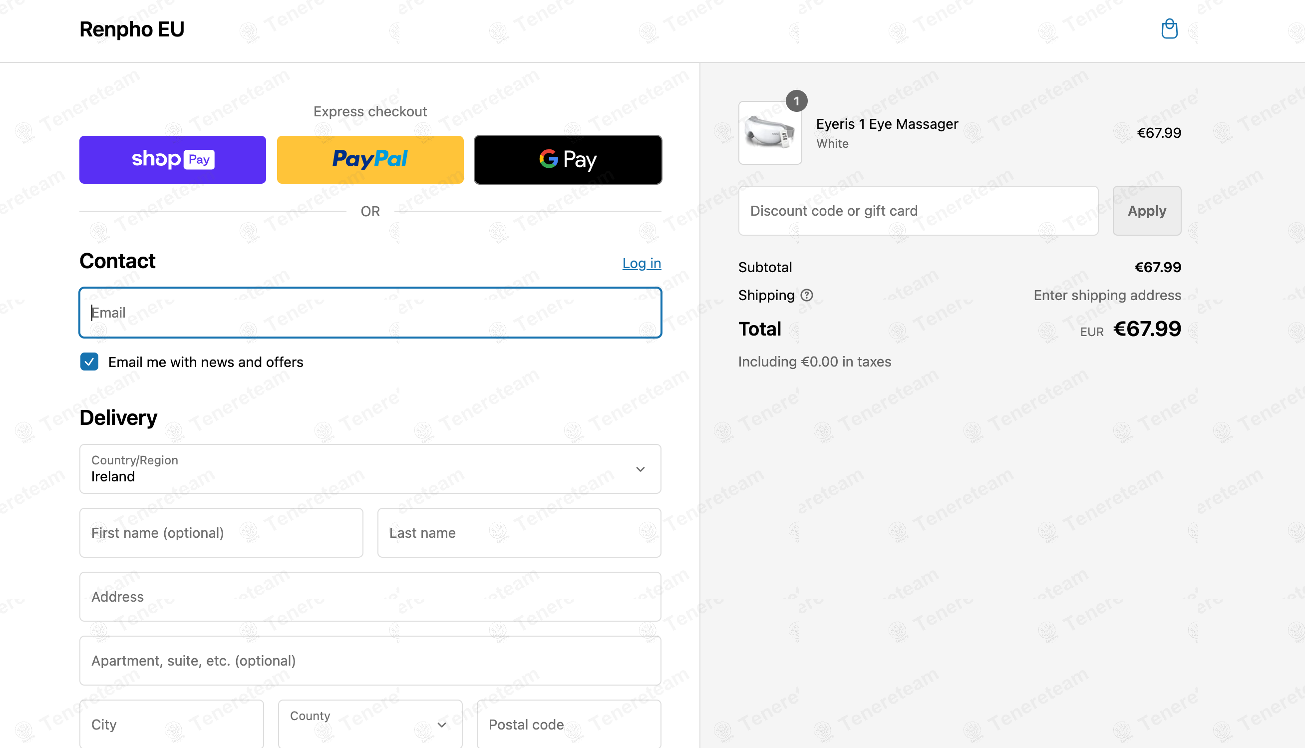 Renpho EU apply coupon code