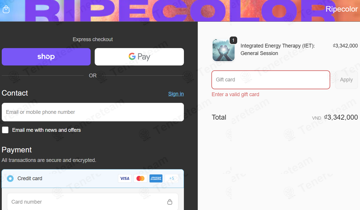 Ripecolor apply coupon code