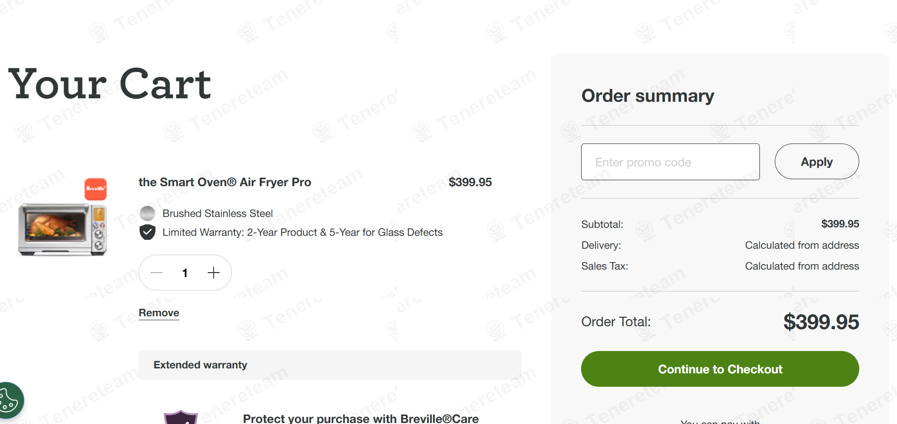 Sage Appliances apply coupon code
