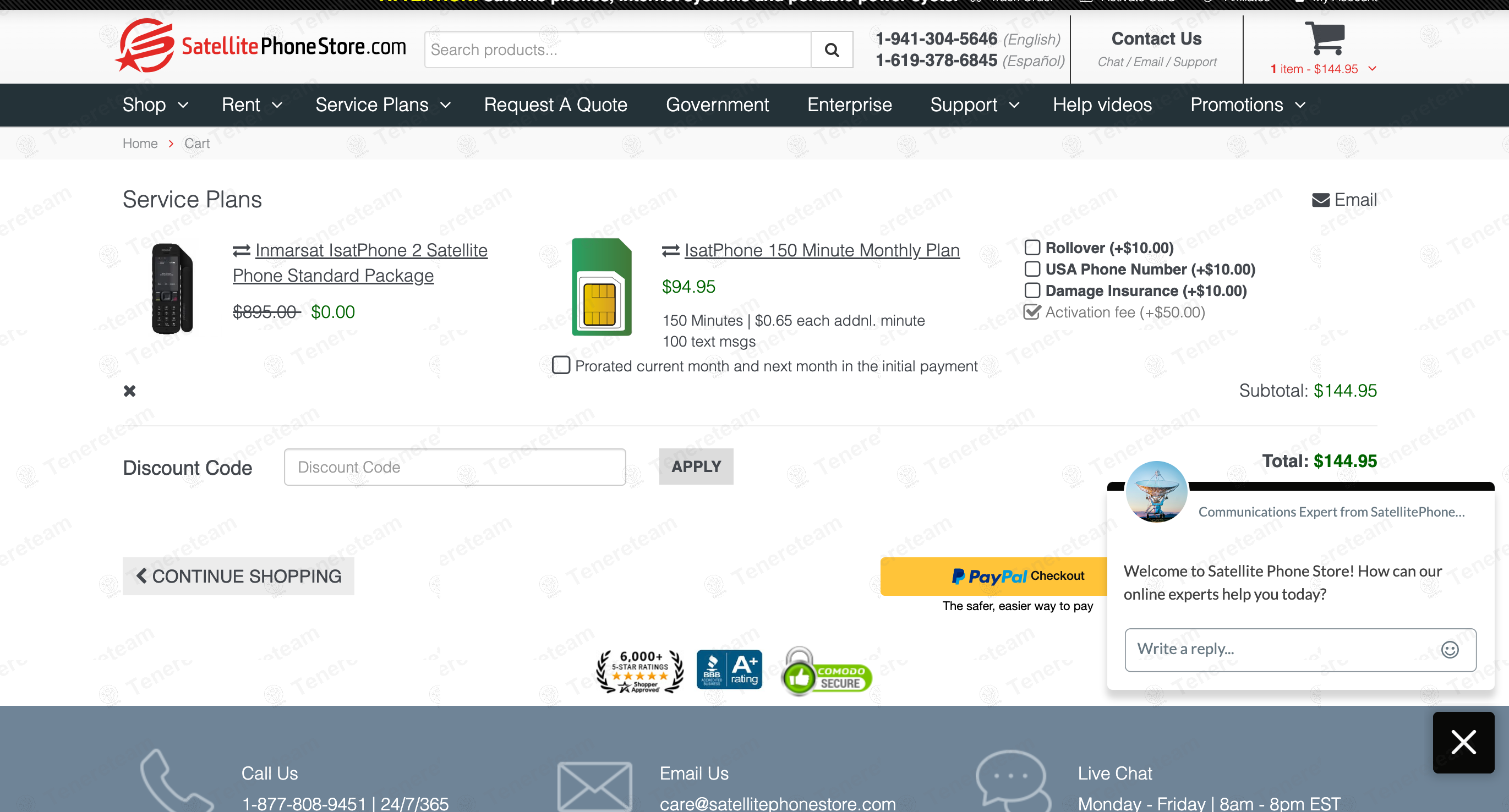 Satellitephonestore apply coupon code
