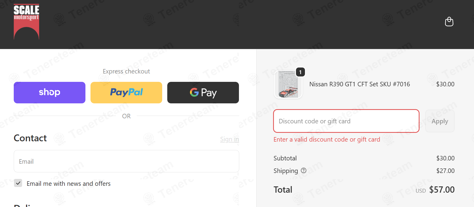 Scale Motorsport apply coupon code