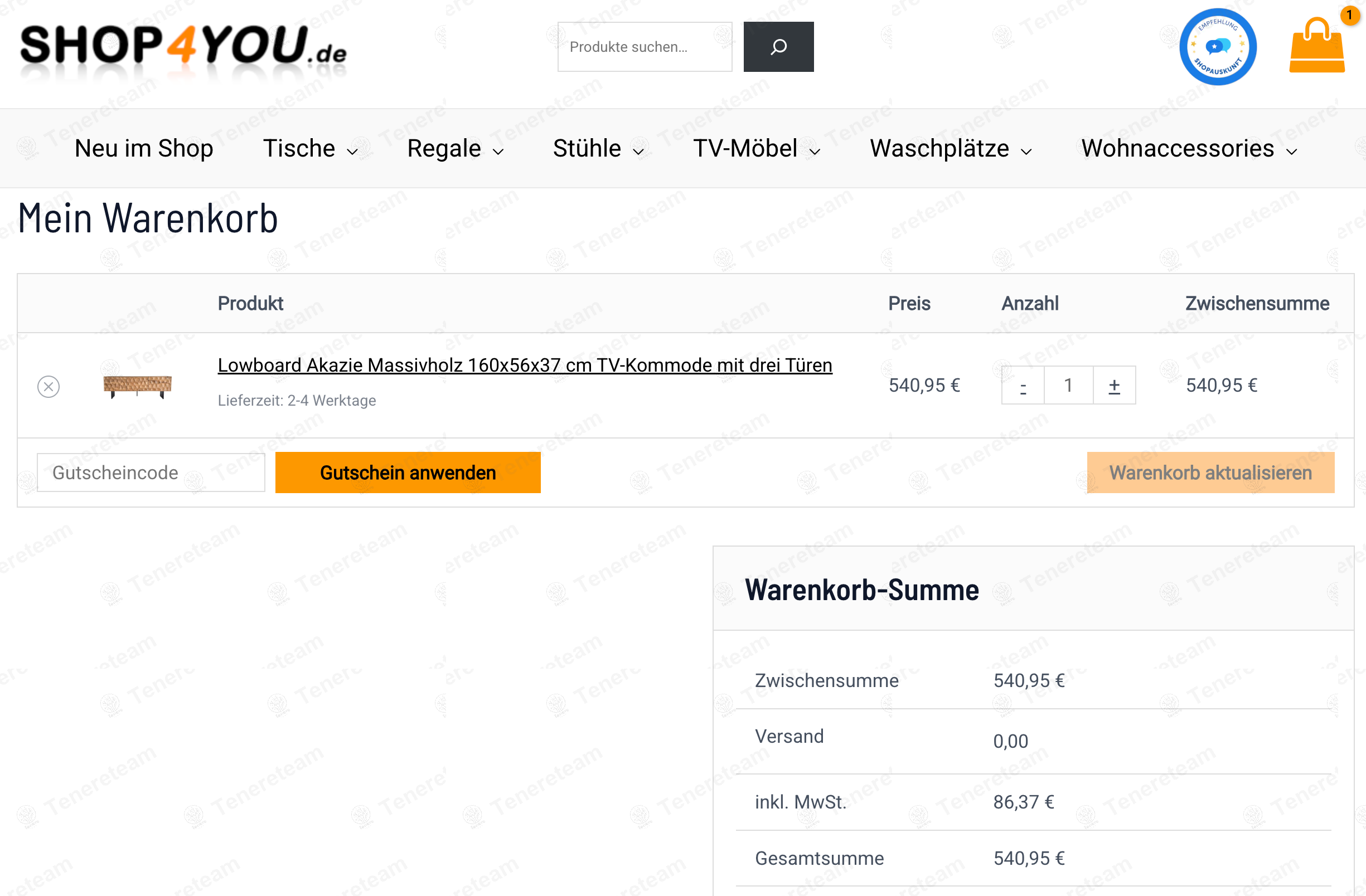 Shop 4 You DE apply coupon code