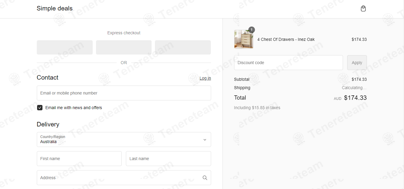 Simple Deals AU apply coupon code