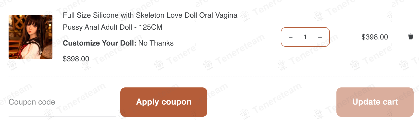 Small Sex Doll apply coupon code
