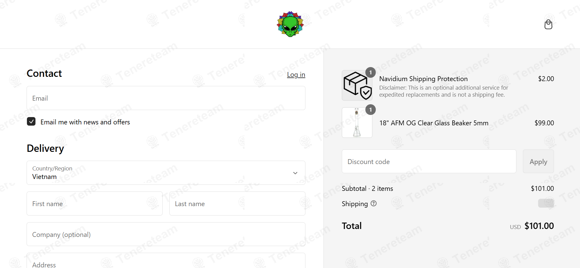 Smoke AFM apply coupon code