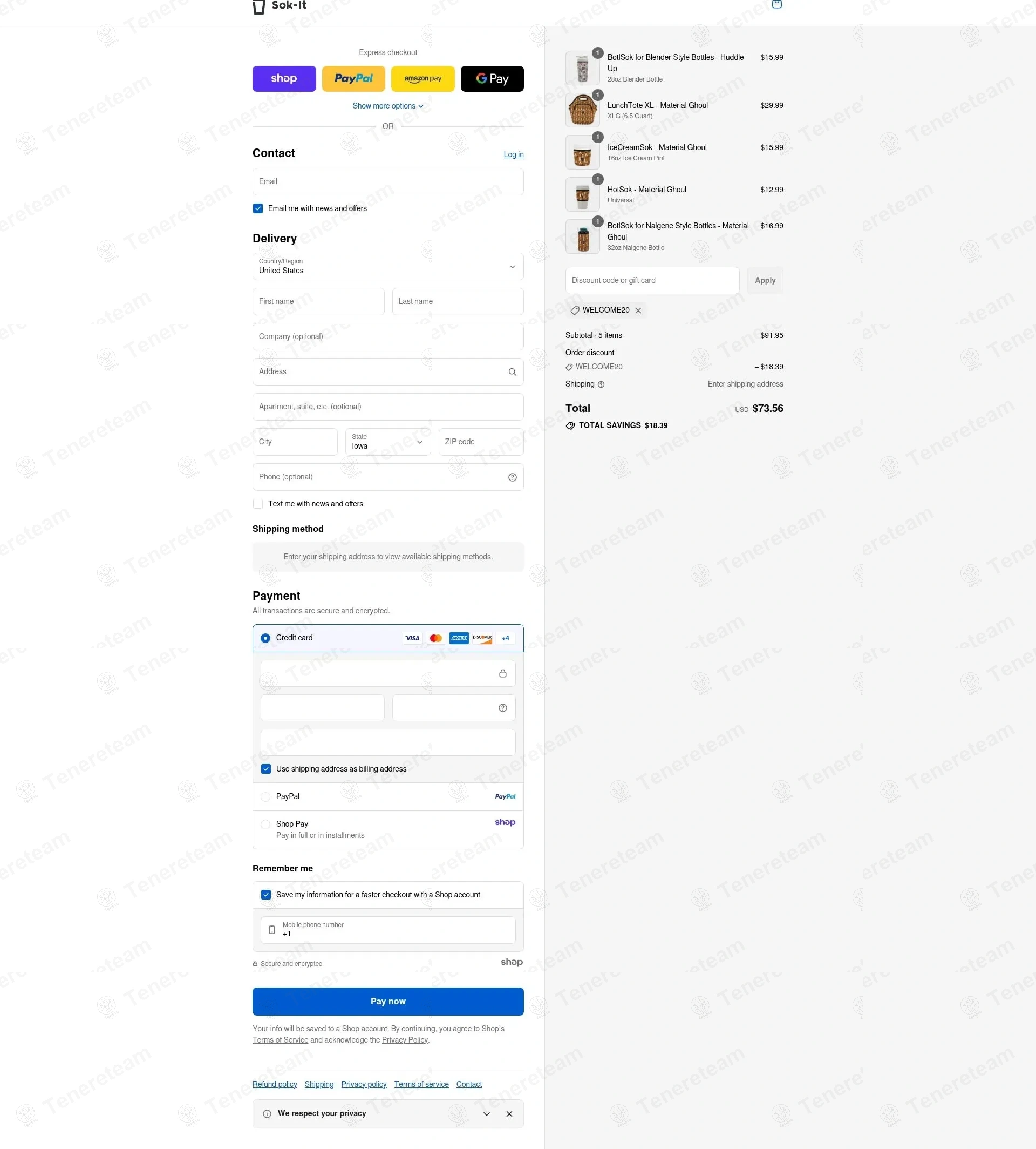Sok It apply coupon code