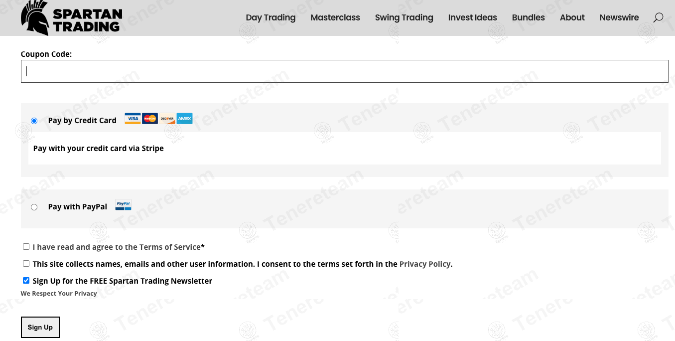 Spartan Trading apply coupon code
