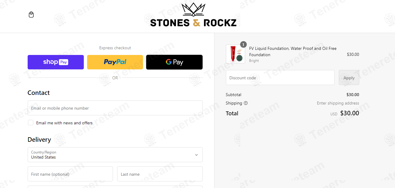 Stonesandrockz apply coupon code