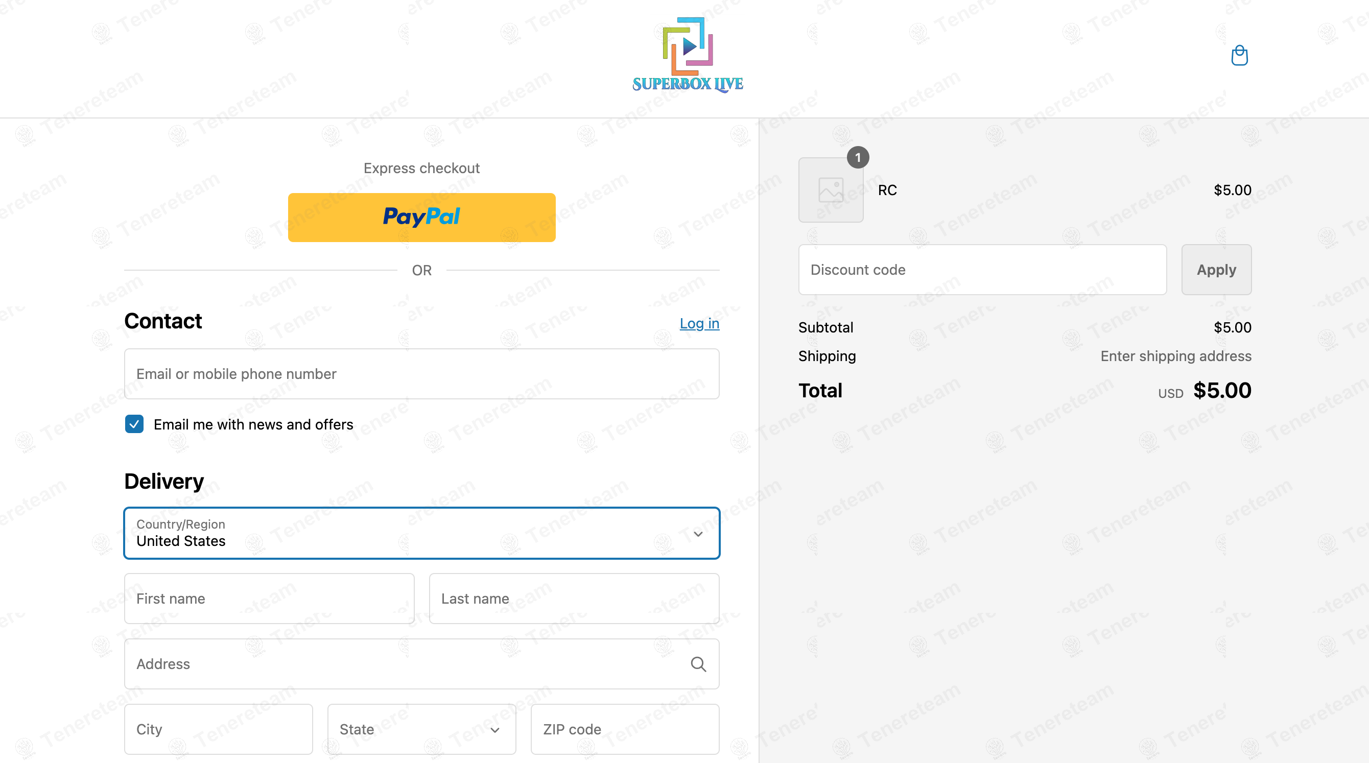 Superbox Live apply coupon code