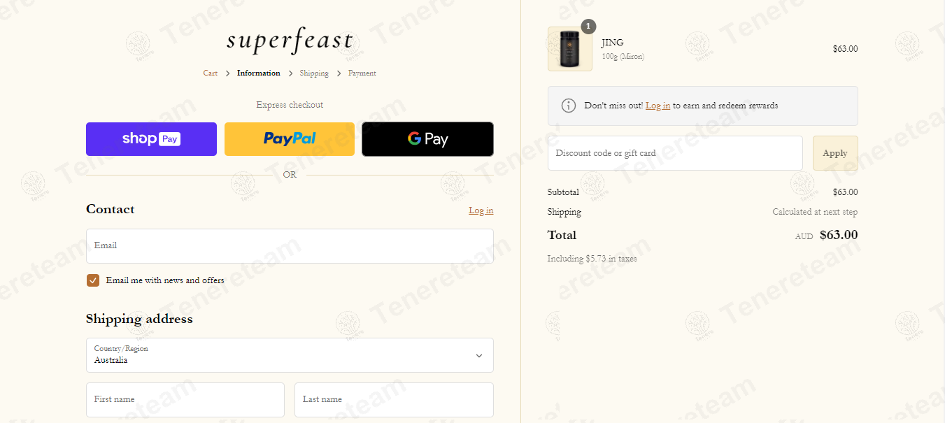 SuperFeast apply coupon code