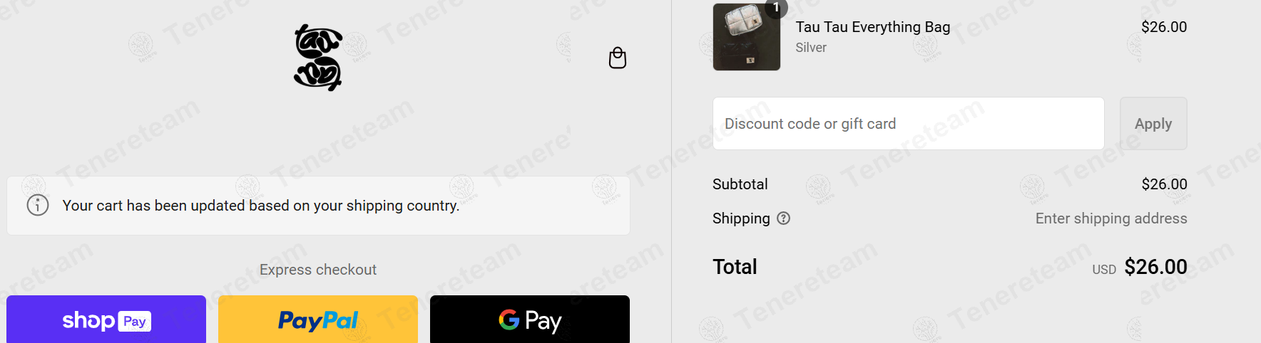 Tau Tau Skin apply coupon code