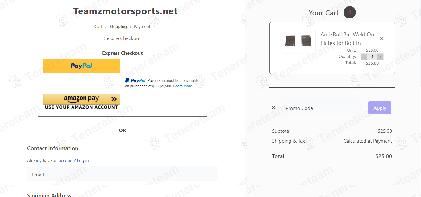 Team Z Motorsports apply coupon code